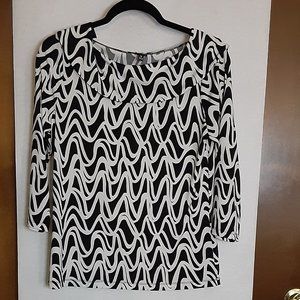 RAFAELLA/JERSEY BLOUSE/MEDIUM